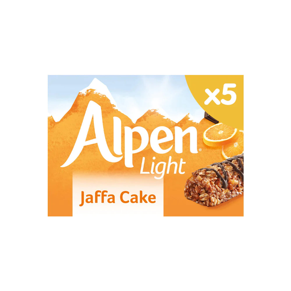 ALPEN LIGHT JAFFA CAKE 5 BARS 95G