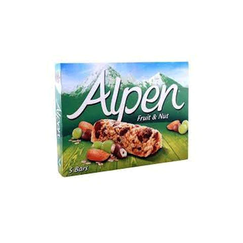 ALPEN FRUIT & NUT 5 BARS 140G