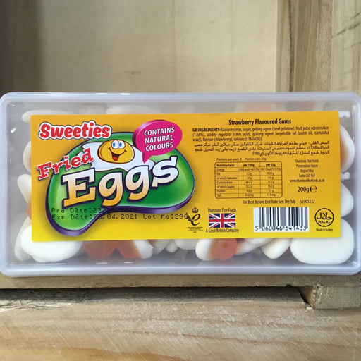 SWEETIES FEIED EGGS JELLY 200G