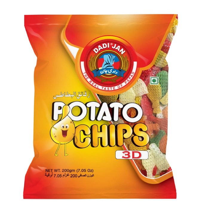 DADI JAN POTATO CHIPS 100GM