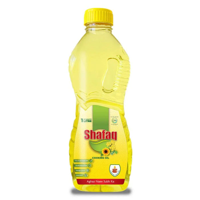 SHAFAQ COOKING OIL BOTTLE 3LTR