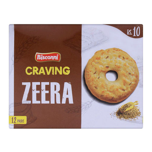BISCONNI CRAVING ZEERA 12PCS BOX RS:10