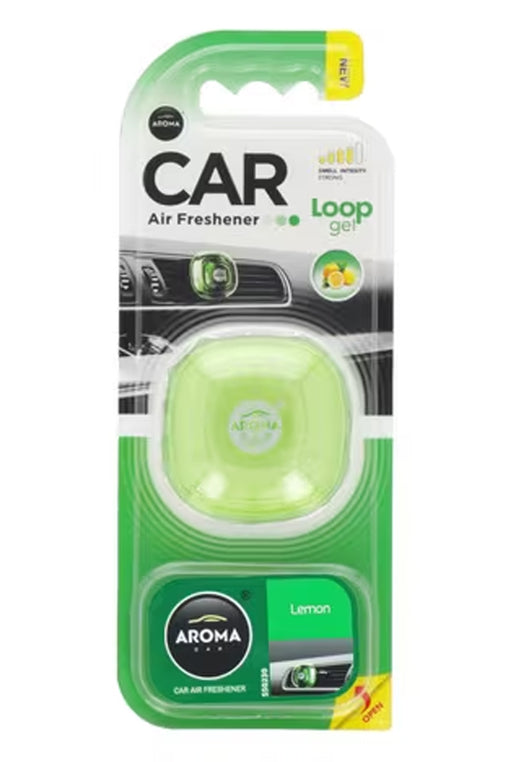 Aroma Car Air Freshener Loop Gel Card