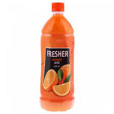 FRESHER ORANGE JUICE 1LTR