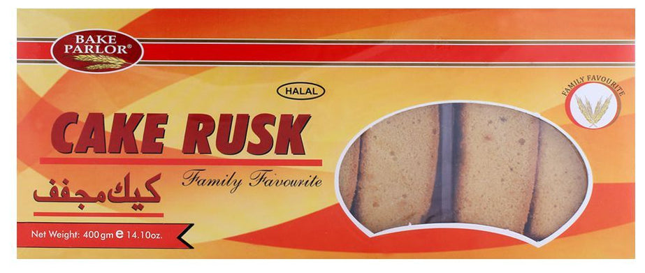 BAKE PARLOR CAKE RUSK LARGE 400GM