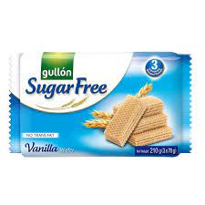 GULLON SUGAR FREE WAFERS VANILLA 210GM
