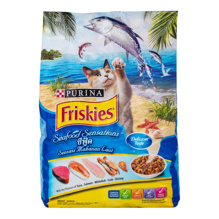 PURINA FRISKIES SEAFOOD SENSATION 3KG BAG