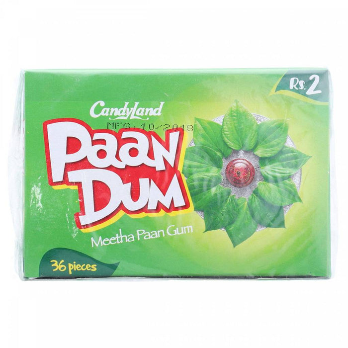 CANDYLAND PAAN DUM BUBBLE 36PCS BOX