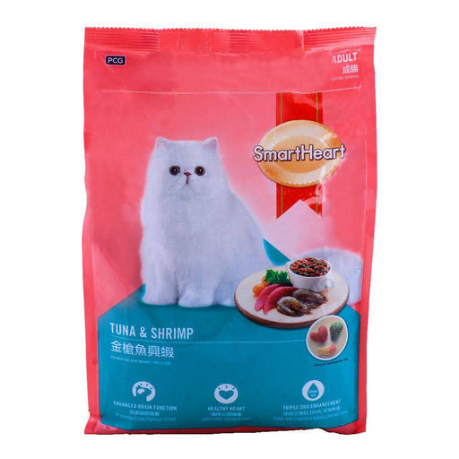 SMART HEART CAT FOOD TUNA & SHRIMP 1.2KG