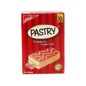 HILAL PASTRY STRAWBERRY CREAM CAKE 12PCS BOX