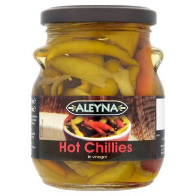ALEYNA HOT CHILLIES IN VINEGAR 470GM