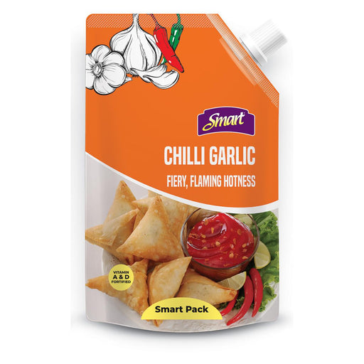 SMART CHILLI GARLIC SAUCE 250ML STANDY POUCH