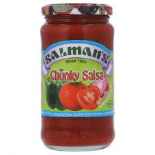 SALMANS CHUNKY SALSA 370GM