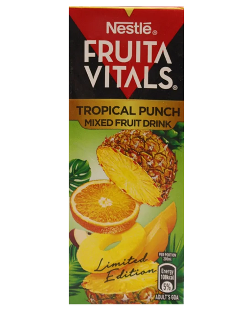 NESTLE FRUITA VITALS TROPICAL PUNCH JUICE 200ML