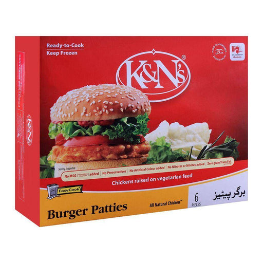 K&N BURGER PATTIES STANDARD 400GM