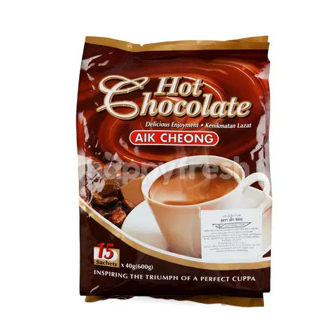 AIK CHEONG HOT CHOCOLATE 15S 600GM BAG