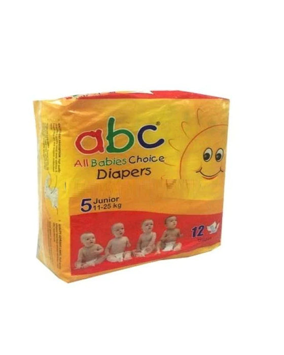 ABC Diapers Regular Junior 5 (12 pcs)