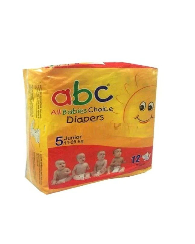 ABC Diapers Regular Junior 5 (12 pcs)
