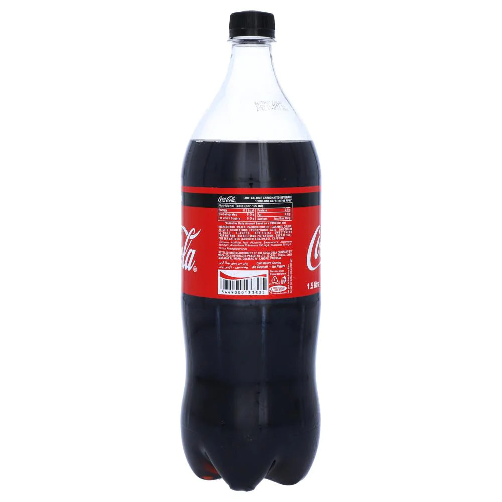 Coke Zero Pet Bottle (1.5 L)