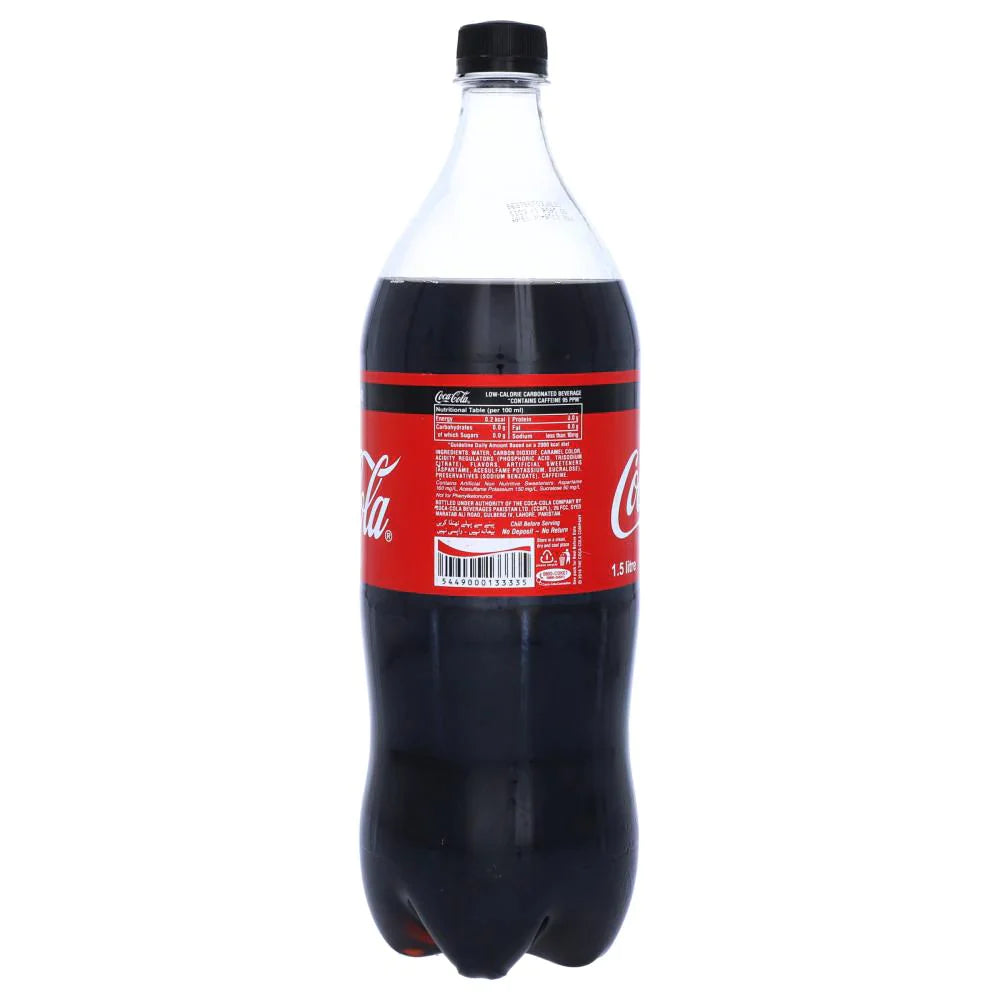 Coke Zero Pet Bottle (1 L)