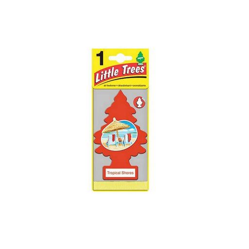 LITTLE TREES CAR AIR FRESHENER TROPICAL SHORES
