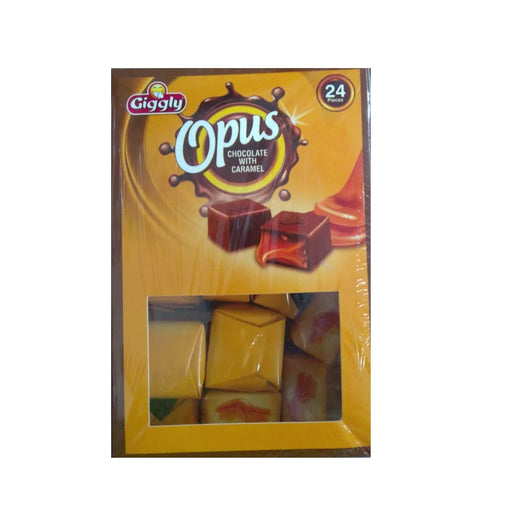 Giggly Opus Bar filled with Caramel