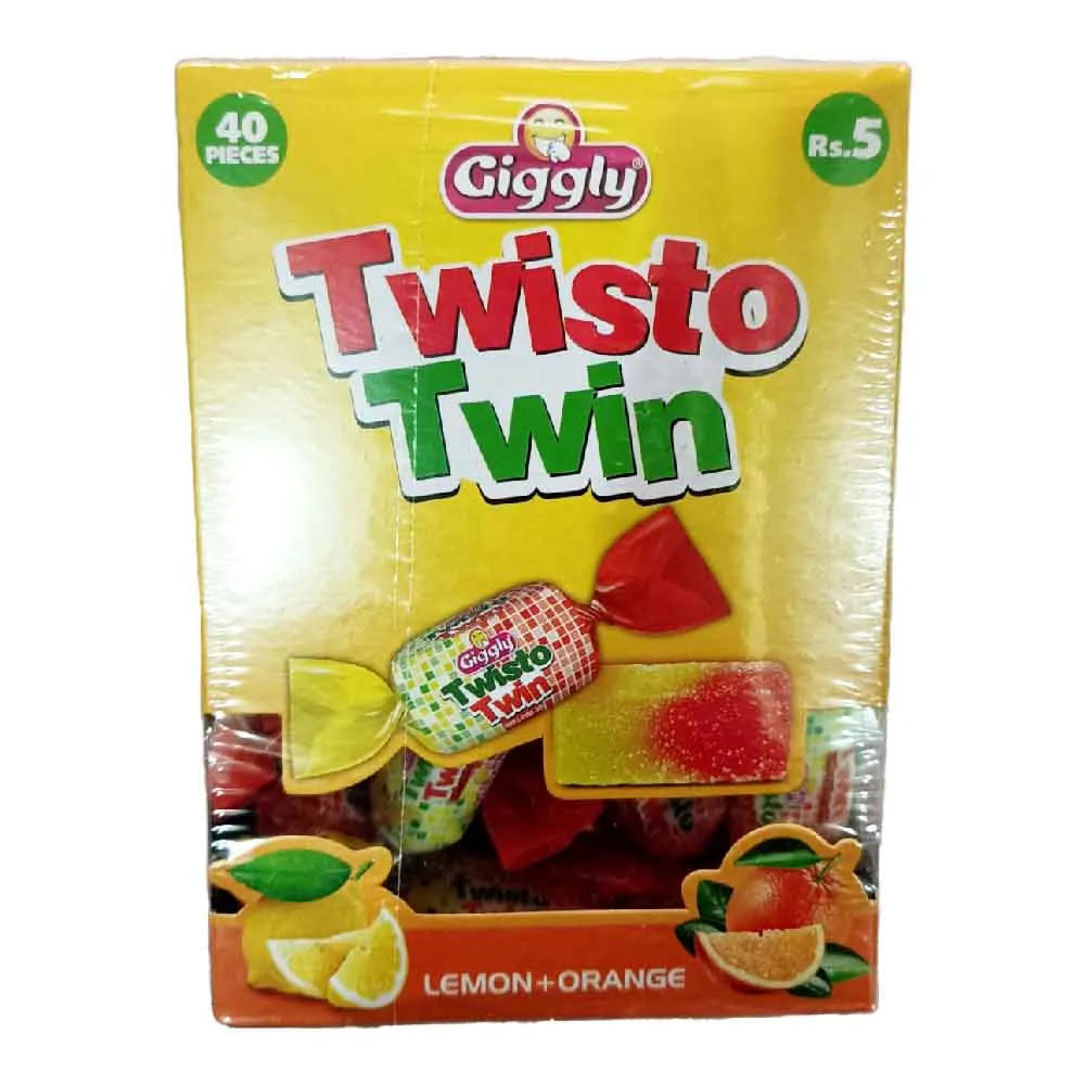 Giggly Twisto Twin Lemon + Orange Jelly