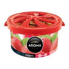 AROMA CAR STRAWBERRY ORGANIC CAN 40GM