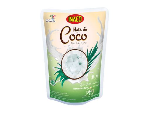 INACO COCONUT CUB POUCH ASST 360GM