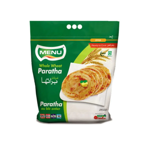 MENU WHOLE WHEAT PARATHA 400 GM 05 PCS