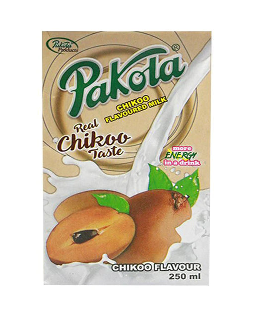 Pakola Chikoo Flavoured Milk (250 ml)