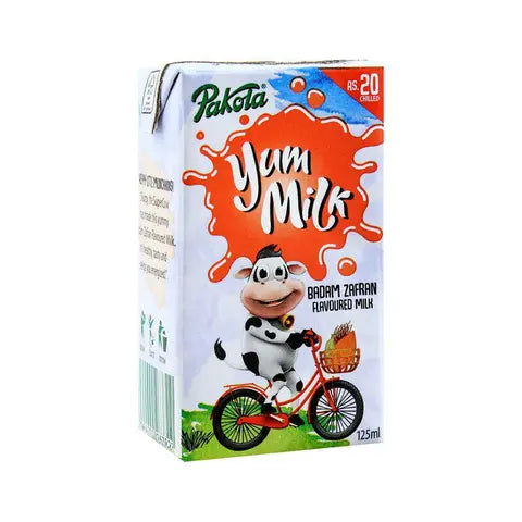 Pakola Yum Milk Badam Zafran Flavoured Milk (125 ml)