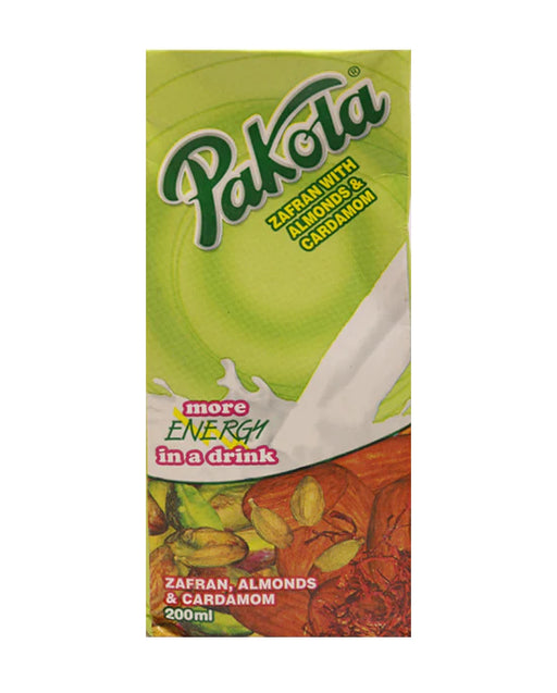 Pakola Zafran with almonds and cardamom Flavoured Milk (200 ml)