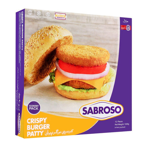 Sabroso Crispy Burger Patties (500 g)