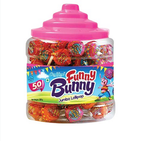 CANDYLAND FUNNY BUNNY 13GM 50PCS