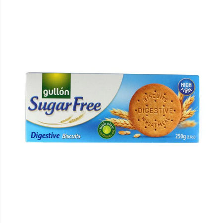 GULLON SUGAR FREE DIGESTIVE BISCUITS 250GM