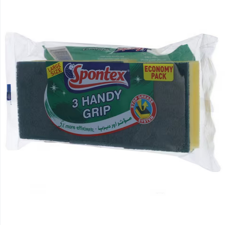 SPONTEX HANDY GRIP XL 3'S