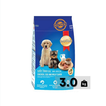 SMARTHEART PUPPY FOOD 3KG CHICKEN