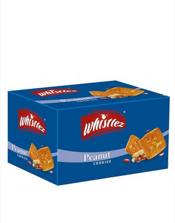 WHISTLEZ PEANUT COOKIES T/P 24'S BOX