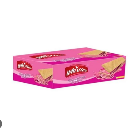 WHISTLEZ STRAWBERRY WAFERS S/P