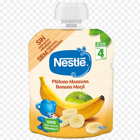 NESTLE B/FOOD BANANA APPLE POUCH 90GM