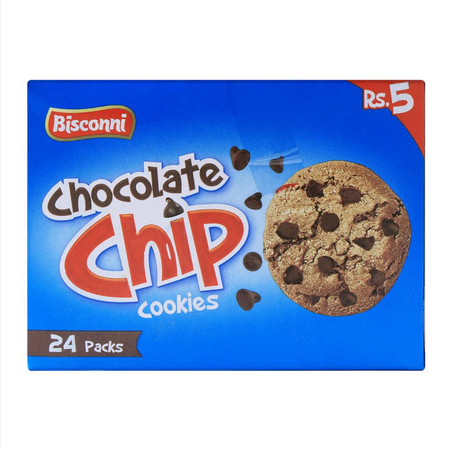 BISCONNI CHOCOLATE CHIP 96GM