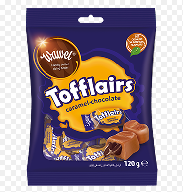 WAWEL TOFFLAIRS CARAMEL-CHOCOLATE
