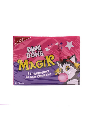 HILAL DING DONG MAGIK STRAWBERRY BLACK CURRANT 36PCS