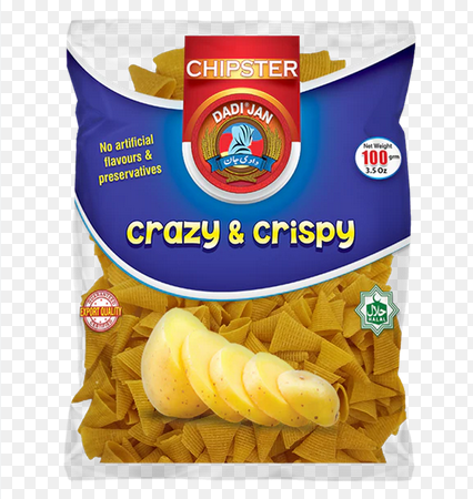 DADI JAN CHIPSTER CRAZY & CRISPY 100GM