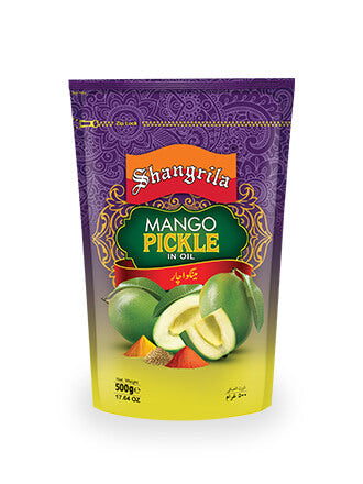 Shangrila Mango pickle in oil (Smart Pack)
