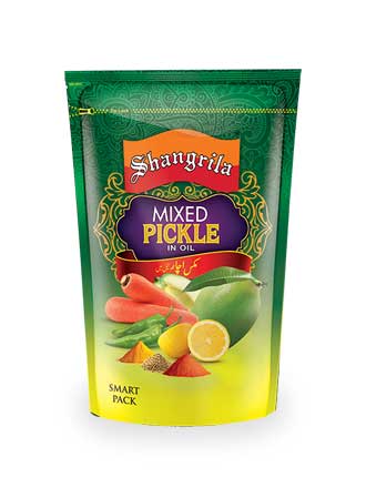 Shangrila Mixed pickle in oil (800 g) (Family Pack)
