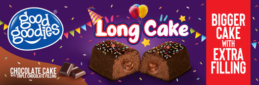 GOOD GOODIES TRIPLE CHOCO LONG CAKE BOX