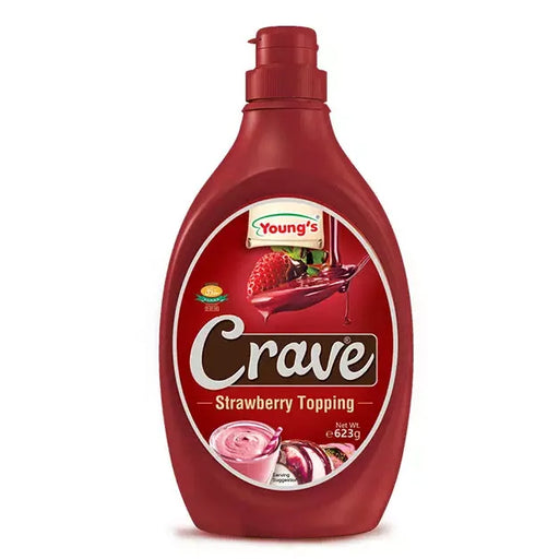 Young's Crave Topping Strawberry topping (623 g)