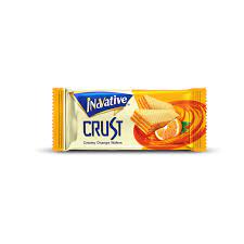 INOVATIVE CRUST CREAMY ORANGE WAFERS S/P